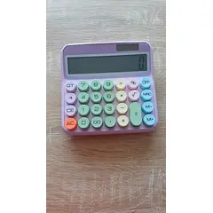 GENERICO - CALCULADORA PARA ESCRITORIO COLOR LILA
