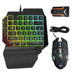 GENERICO - Teclado Y Mouse Gamer Para Celular
