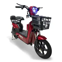 ROADMASTER - Bicicleta Eléctrica 350watts 40km 48v Rojo