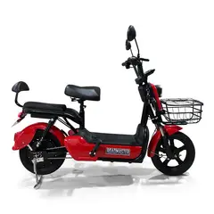 ROADMASTER - Bicicleta Eléctrica 350watts35km Roja