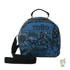 TOTTO - Lonchera Térmica Para Hombre con Portacomida Borrador