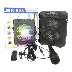 GENERICO - Parlante JBK-623 Bluetooth  Sonido Potente y Portátil
