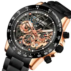 GFORCE - Reloj G-force H3717g Cronografo Funcional Acero + Estuche