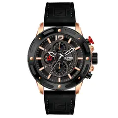 GFORCE - Reloj G-force H3639g Cronografo Funcional Cuero + Estuche