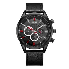 GFORCE - Reloj G-force H3832g Cronografo Funcional Cuero + Estuche