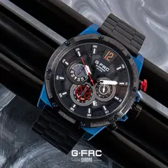GFORCE - Reloj G-force H3907g Cronografo Funcional Acero + Estuche
