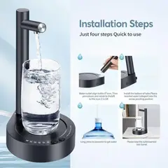 GENERICO - Dispensador de agua eléctrico portátil y automático