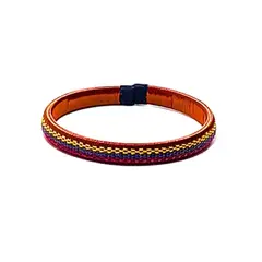 GENERICO - Pulsera Unisex de Cobre y Werregue Hecha a Mano por Indígenas Wounaan
