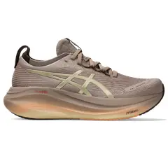 ASICS - Gel-Nimbus 27 Luxe Tenis gris de mujer para correr