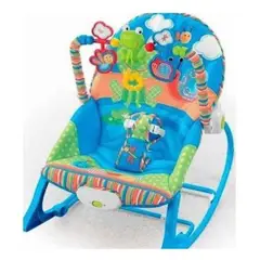 GENERICO - Silla Mesedora Vibradora y Musical Rocker Crece Conmigo Niño