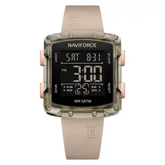 NAVIFORCE - Reloj Sport Nf7121 Digital Mujer Goma + Estuche