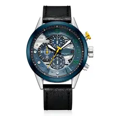 GFORCE - Reloj G-force H3790g Cronografo Funcional Cuero + Estuche