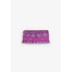 SCALPERS - Crop top english emb Multicolor TOP44378PURP.