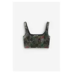SCALPERS - Top op sequins Multicolor TOP44684GREEN