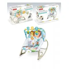 GENERICO - Silla Mesedora Vibradora y Musical Rocker Crece Conmigo Niño