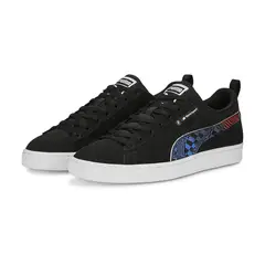 PUMA - Tenis para Hombre Bmw Mms Suede Negro