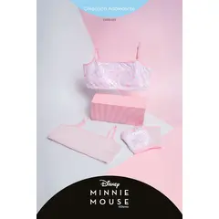 LILI PINK - Top para adolecentes coleccion Minnie paquete x2