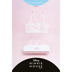 LILI PINK - Top en algodón coleccion Minnie para adolecentes paquete x2
