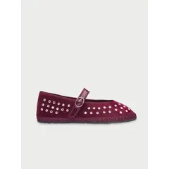 FLABELUS - Zapatos mae Rojo ZAPAMAEBURGUN.