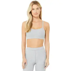 ALO YOGA - Top bra alosoft gratitude Gris W9352RHG