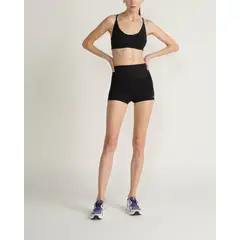 ALO YOGA - Top bra rib blissful Negro W9392RBLACK