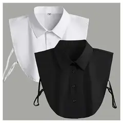 AFM - Cuello Falso Desmontable Cuello Dickey Camisa Falsa