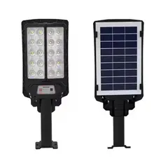 GENERICO - Luz Solar 300W LED Con Sensor Movimiento Y Control