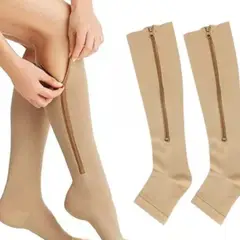 GENERICO - MEDIA COMPRESION ANTI-VARICES CIRCULACION CREMALLERA COMPRESION