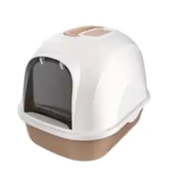 GENERICO - Baño Arenero Grande Para Gatos Con Filtro + Pala
