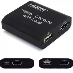 GENERICO - CAPTURADORA DE VIDEO HDMI
