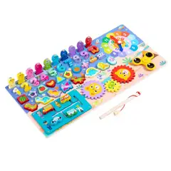 MUNDO BEBE - Juego Madera Didáctico Montessori Educativo Niños Tablero