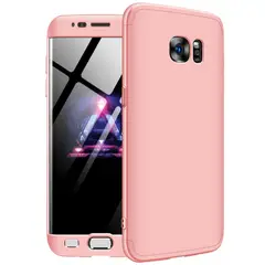 GENERICO - Funda Carcasa Estuche Protector Para Samsung S7 Edge Rosa