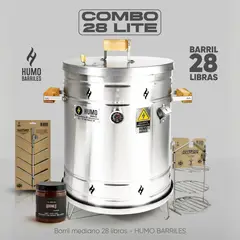 HUMO BARRILES - Combo Barril Apartamentero Lite 28 Lb