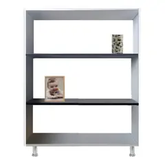 GENERICO - Biblioteca Bifet Mostrador Recibidor Librero Funcional Blanco