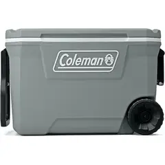COLEMAN - Cooler portátil con ruedas 62 qt aislado 5 días