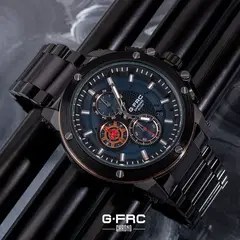 GFORCE - Reloj G-force H3912g Cronografo Funcional Acero + Estuche