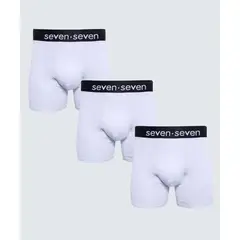 SEVEN SEVEN - Boxer Para Hombre Fleat Seamer Medio Color Blanco Marca #45000358