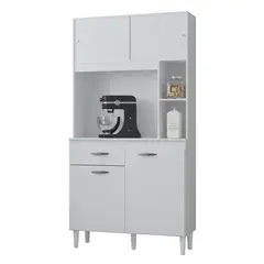 AKIVOY - Alacena Duda 4 Puertas 172x90x35 Color Blanco