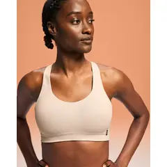 ON RUNNING - Top bra active mujer Beige TOPBRAACTIVWBEIGE
