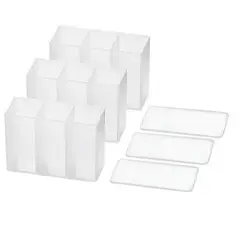 GENERICO - Caja Organizadora Adhesiva X3 Und Almacenamiento De Artículos