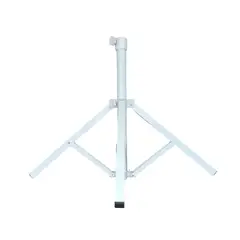 GENERICO - Base Parasol Graduable Plegable Blanca Interiores Exteriores
