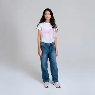 QTORSE - Jeans para Niña Noah Azul