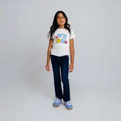 QTORSE - Jeans para Niña Luciana - Azul