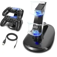 GENERICO - BASE CARGADOR VERTICAL PARA CONTROL PLAY 4
