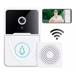 GENERICO - Timbre Con Camara Inteligente Intercomunicador Wifi Celular