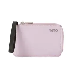 TOTTO - Billetera Monedero Para Mujer Violeta Claro Niza