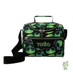 TOTTO - Lonchera Térmica Portacomida Hombre Pizarra