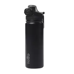 TOTTO - Termo Botilito Metálico Hombre Negro Jet