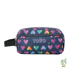 TOTTO - Multiuso Cartuchera Para Mujer Azul Oscuro Agapec