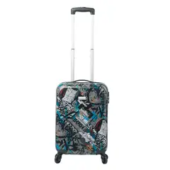 TOTTO - Maleta De Viaje Cabina 10 Kg rígida Stampy Gris